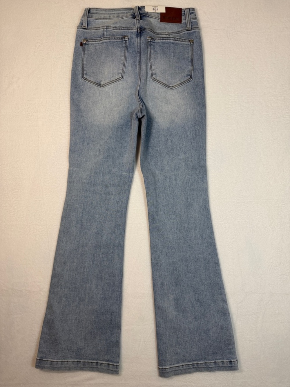 Judy Blue Tummy Control Vintage Wash Side Slit Slim Boot Jeans New with Tags - Picture 14 of 14